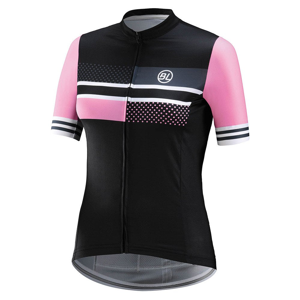Playera de Ciclismo Bicycle Line Mitica Negra Italiana para Ruta