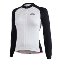 Playera de Ciclismo Bicycle Line Poetica para Mujer Blanca