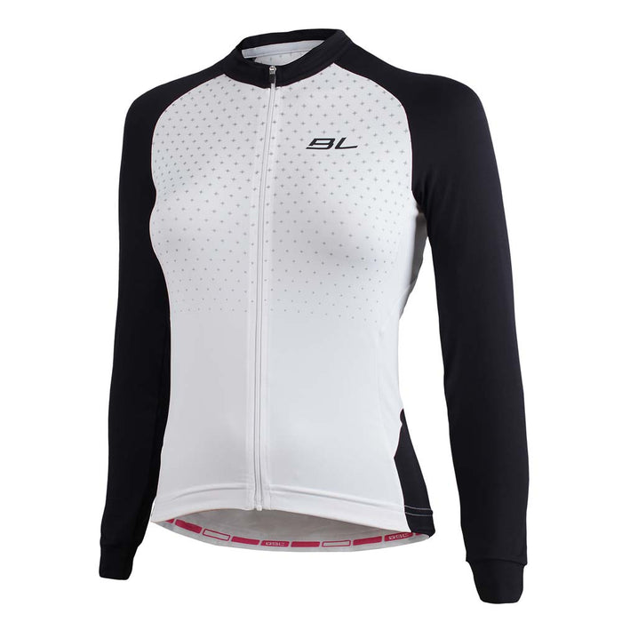 Playera de Ciclismo Bicycle Line Poetica para Mujer Blanca