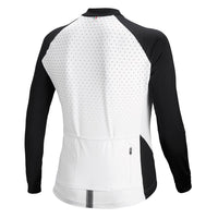 Vista trasera de la Playera Bicycle Line Poetica para Mujer Blanca