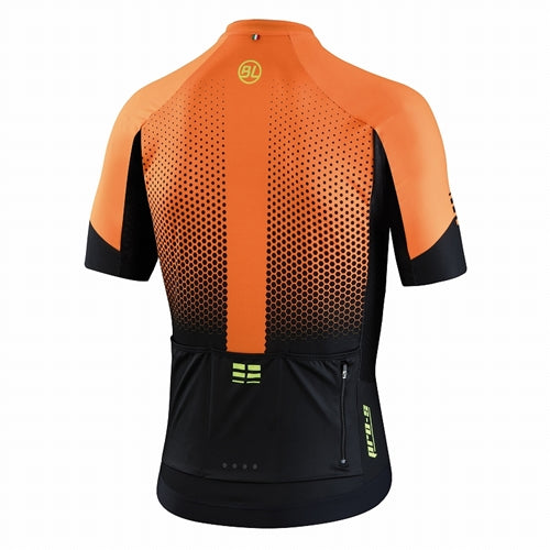 Vista trasera de la Playera Bicycle Line Pro S Naranja