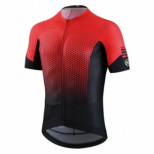 Playera de Ciclismo Bicycle Line Pro S Roja para Ruta y Competencia