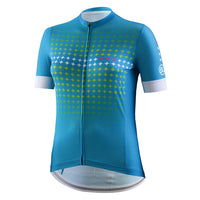 Playera de Ciclismo Bicycle Line Thea para Mujer Azul Transpirable