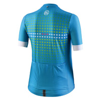 Vista trasera de la Playera Bicycle Line Thea para Mujer Azul