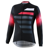 Playera de Ciclismo Bicycle Line Tracy de Manga Larga Negra