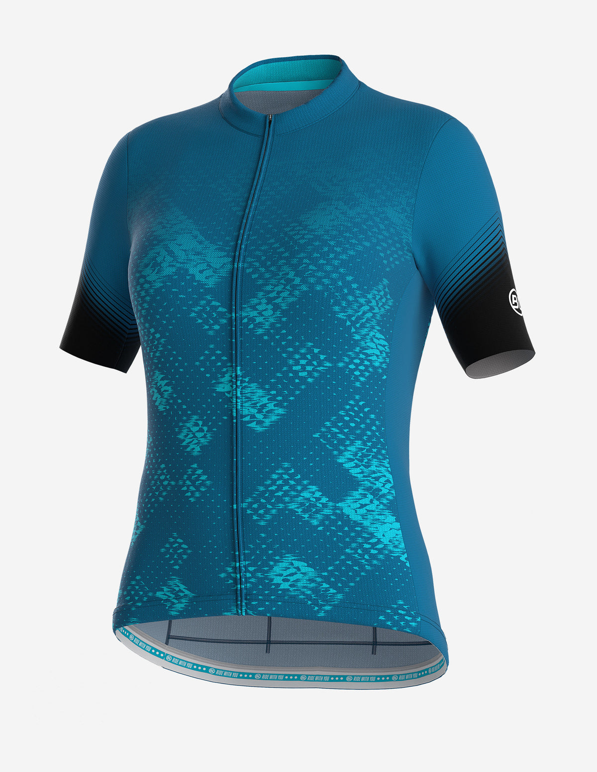 Playera de Ciclismo Bicycle Line Tracy S2 para Mujer Turquesa para Ruta