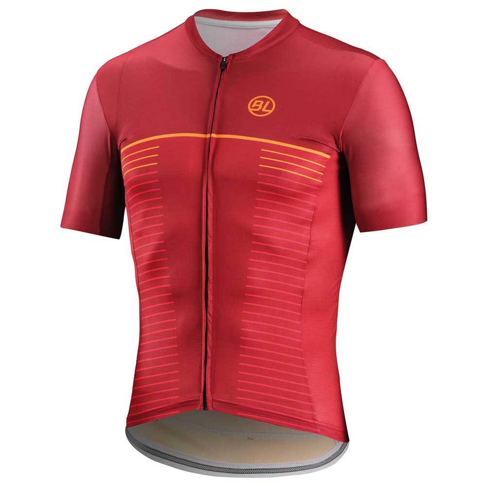 Playera de Ciclismo Bicycle Line Tre Valli Lana Roja para Ruta