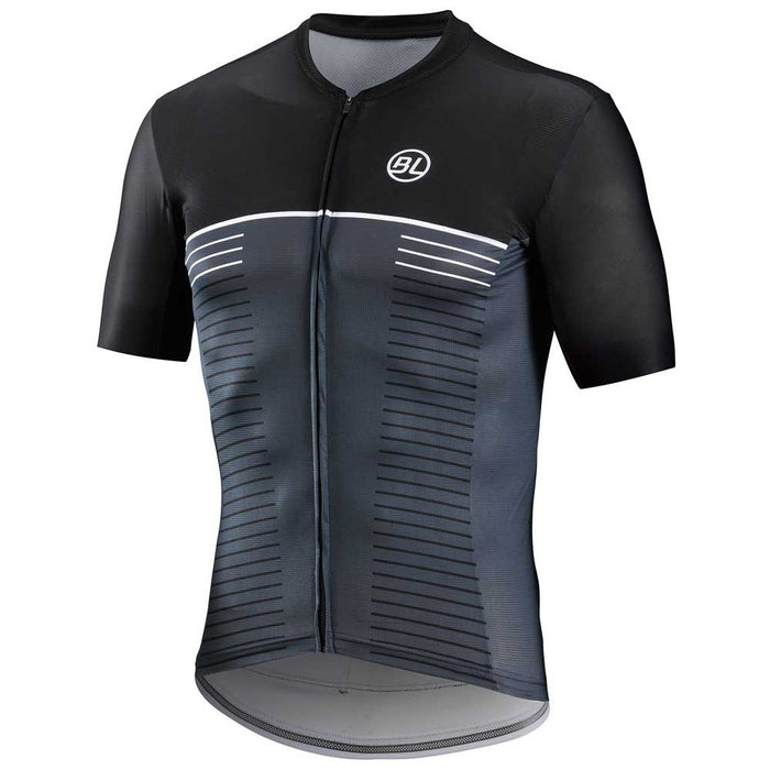 Playera de Ciclismo Bicycle Line Tre Valli Negra para Ruta