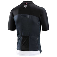 Vista trasera de la Playera de Ciclismo Bicycle Line Tre Valli Negra