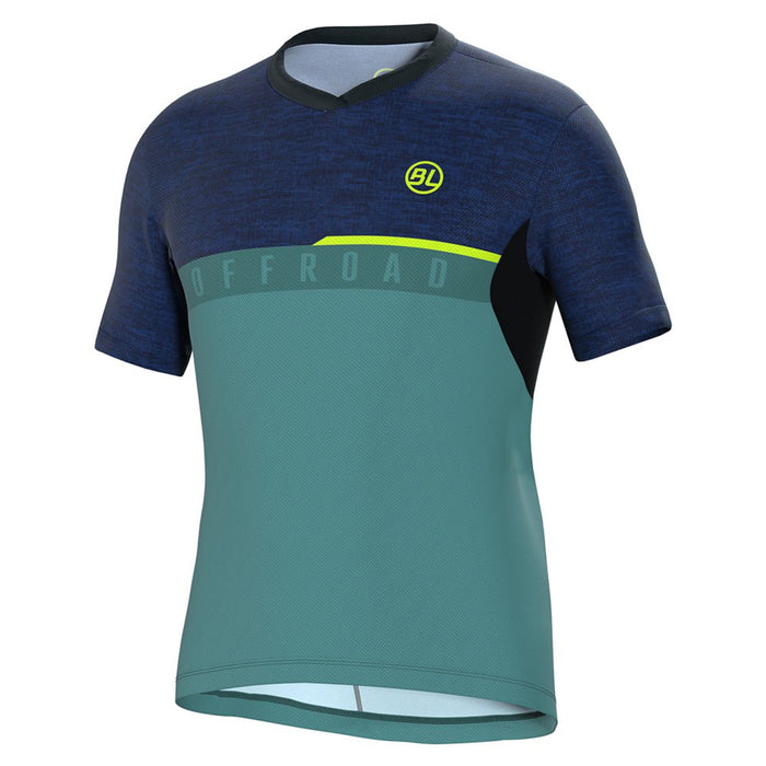 Playera de Ciclismo de Montaña Bicycle Line Agordo Azul MTB