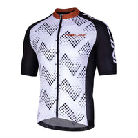 Playera de Ciclismo Nalini AIS Podio 2.0 Blanca y Negra para Ruta