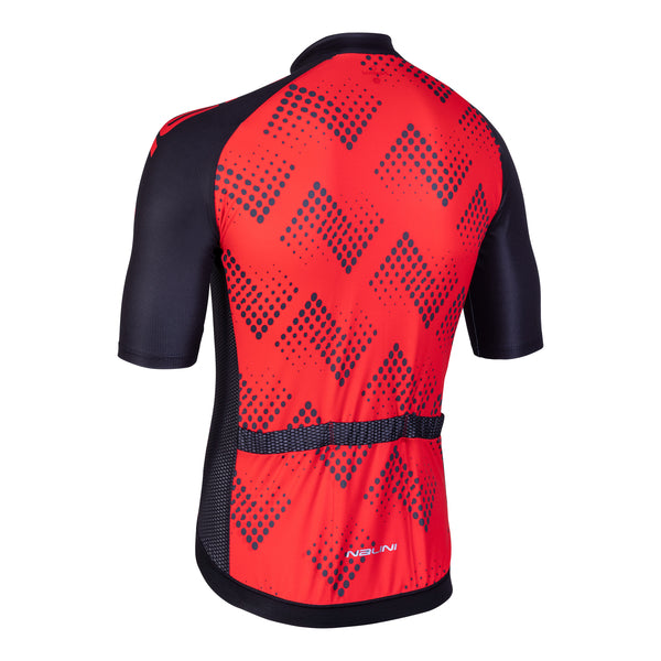 Vista trasera de la Playera Nalini AIS Podio 2.0 Roja