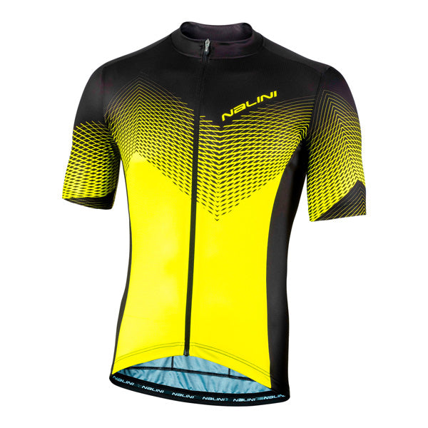 Playera de Ciclismo Nalini Atlanta 1996 Amarillo Fluorescente para Ruta