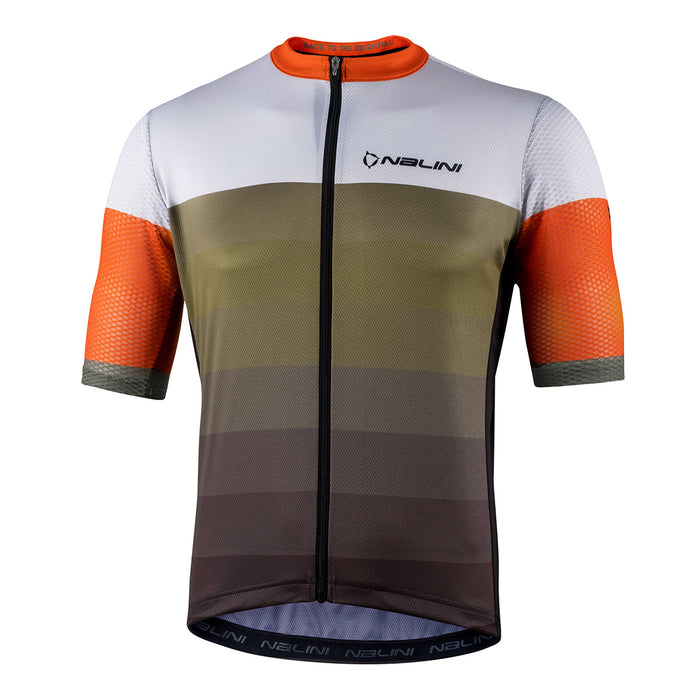 Playera de Ciclismo Nalini BAS Classica Verde para Ruta