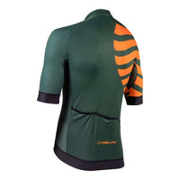 Vista trasera de la Playera Nalini BAS Stripes Naranja