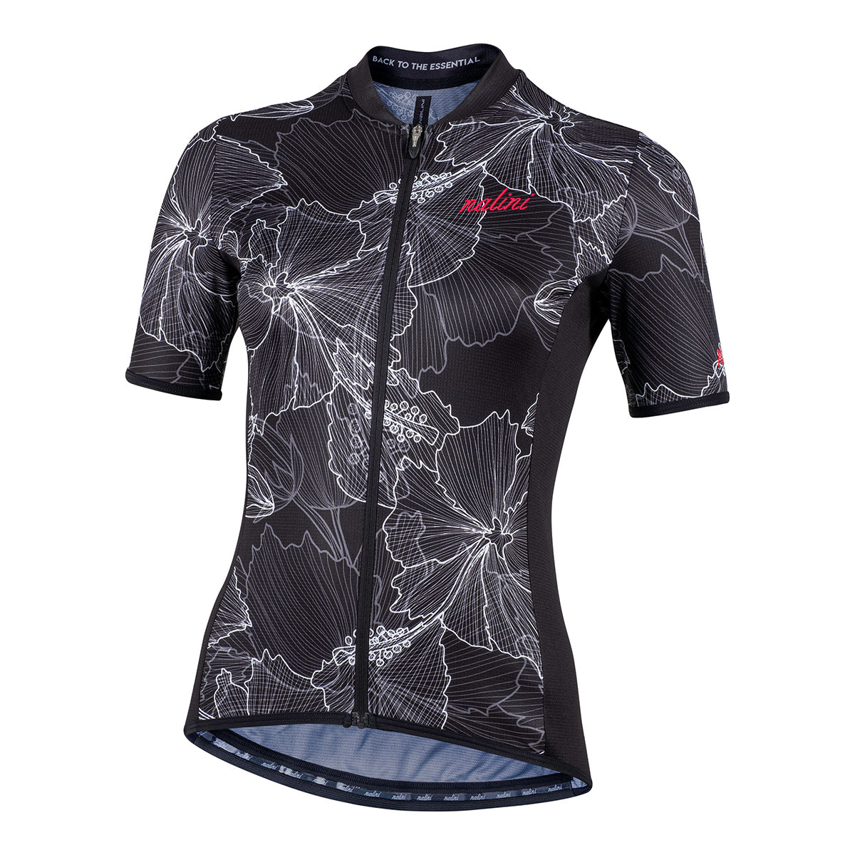 Playera de Ciclismo Nalini BAS Turin 2006 Negra para Mujer
