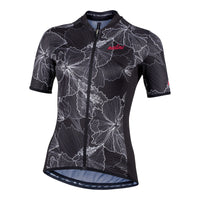 Playera de Ciclismo Nalini BAS Turin 2006 Negra para Mujer