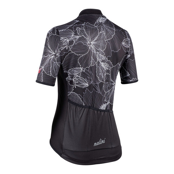 Vista trasera de la Playera Nalini BAS Turin 2006 Negra para Mujer
