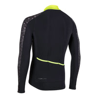 Vista trasera de jersey térmico Nalini AHW Yellow