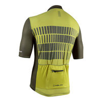 Vista trasera de jersey Nalini BAS Wool SS verde