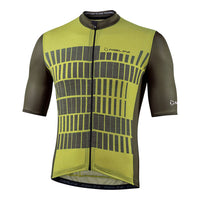 Playera de ciclismo Nalini BAS Wool SS verde con lana merino