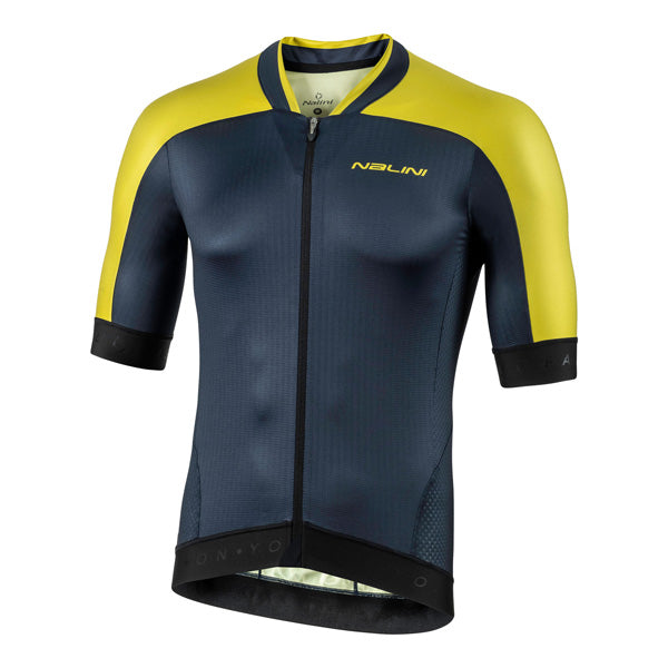 Playera de ciclismo Nalini Munich 1972 azul marino manga corta