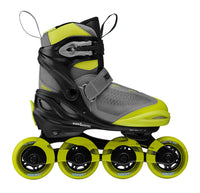 Patines en línea Roces Moody TIF Boy gris negro vista frontal