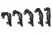 Sistema articulado de tres piezas de las rodilleras UFO Plast Syncron