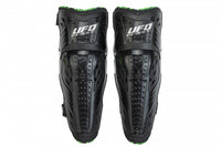 Vista frontal de las rodilleras UFO Plast Syncron KP03004-K