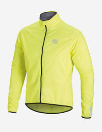 Rompevientos de Ciclismo Bicycle Line Stelvio Amarillo Fluorescente Ligero para Ruta