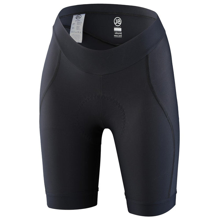 Short de Ciclismo Bicycle Line Alyson para Mujer Negro con Badana Anatómica