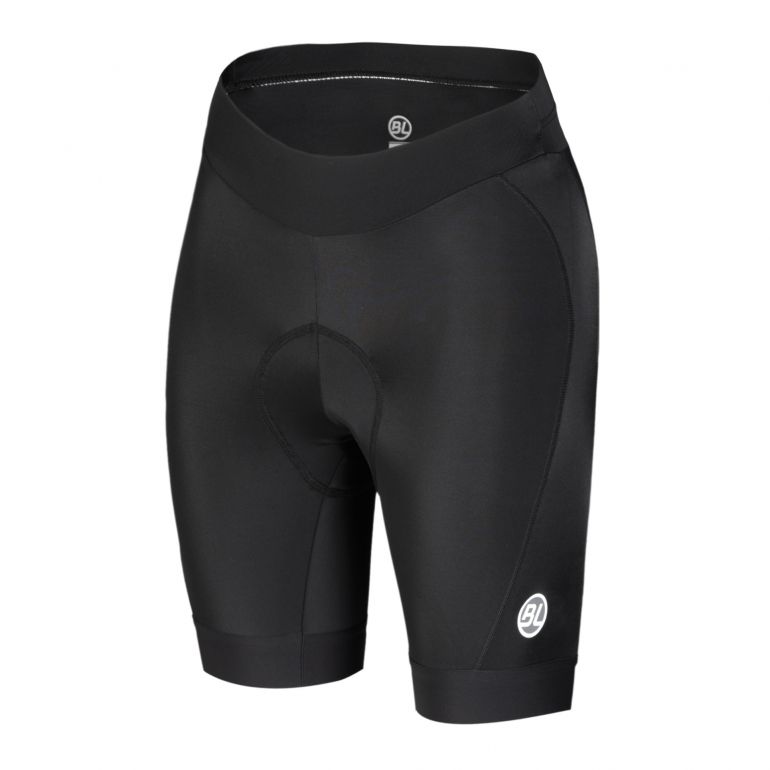 Short de Ciclismo Bicycle Line Freccia para Mujer Negro con Badana Anatómica