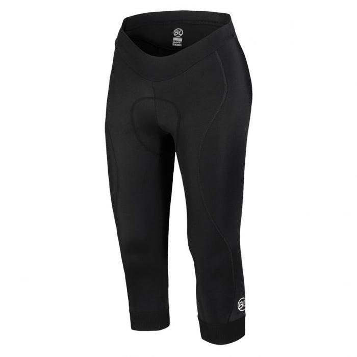 Short de ciclismo Bicycle Line Poetica para mujer 3/4 negro con badana anatómica