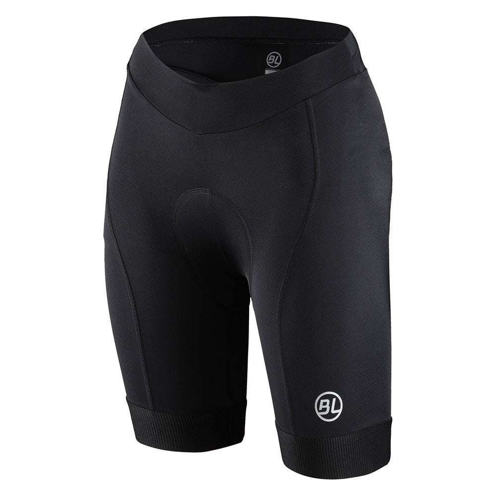 Short de Ciclismo Bicycle Line Potenza para Mujer Negro con Badana Anatómica
