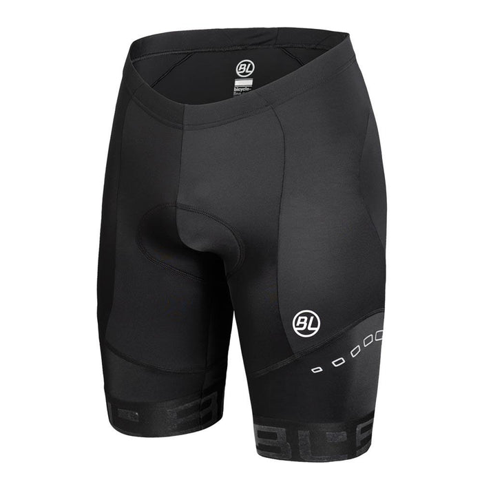 Short de Ciclismo Bicycle Line Zoncolan Negro con Badana para Larga Distancia