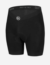 Short interior de ciclismo Bicycle Line Segreto S2 negro con badana All Mountain