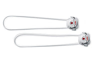 Sistema de ajuste Sidi 77 Tecno 3 Push Lungo color blanco vista frontal