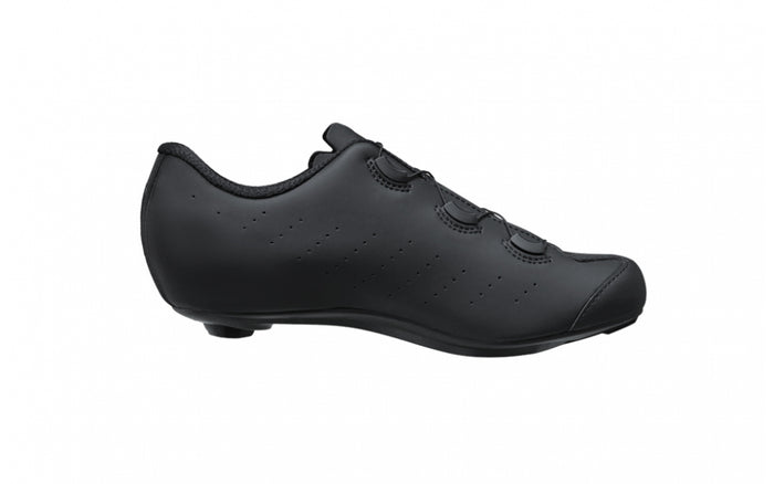 Vista lateral izquierda de zapatillas ruta Sidi Fast 2 Black