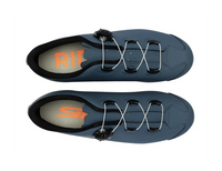 Vista frontal de zapatillas de ciclismo ruta Sidi Fast 2 Blue Yellow