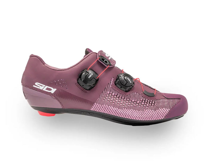 Zapatillas de ciclismo ruta Sidi Genius 10 Knit Violet premium