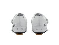 Vista trasera de zapatillas ruta Sidi Genius 10 Knit White