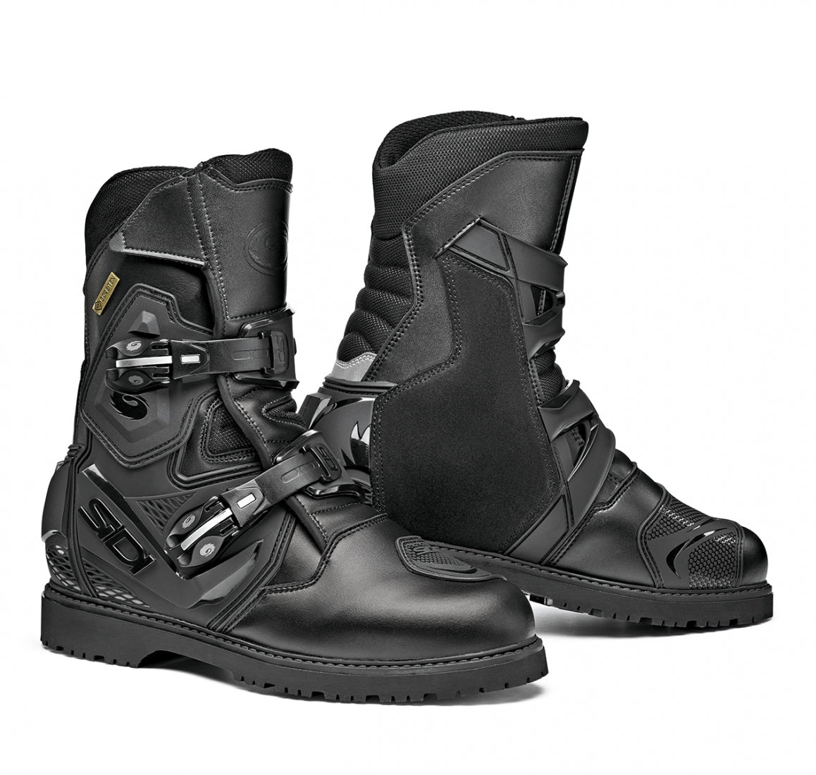 Botas para moto Sidi Mid Adventure 2 Gore-Tex negro vista frontal
