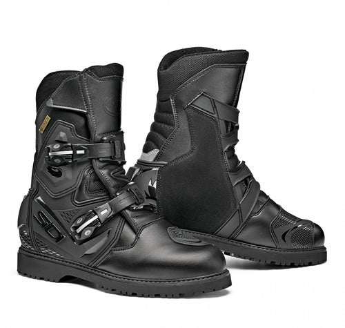 Botas para moto Sidi Mid Adventure 2 Gore-Tex negro vista frontal