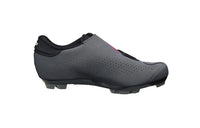 Vista lateral izquierda de zapatillas MTB Sidi Aertis Grey Red