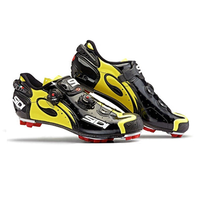 Zapatillas de Ciclismo Sidi MTB Drako Carbon SRS Negras Amarillas