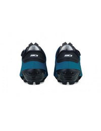 Vista trasera de zapatillas MTB Sidi Dust Light Blue