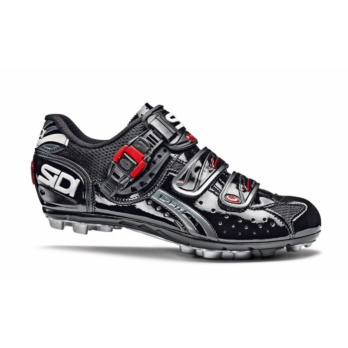 Zapatillas de ciclismo Sidi MTB Eagle 5 Fit Women Black Black Lucido compatibles con SPD