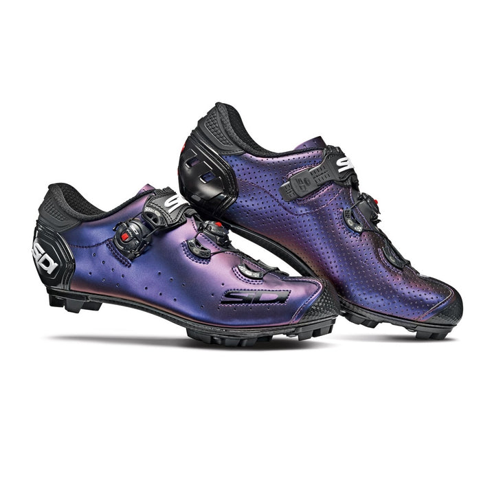 Zapatillas de ciclismo Sidi MTB Jarin Blue Red Iridescent compatibles con SPD