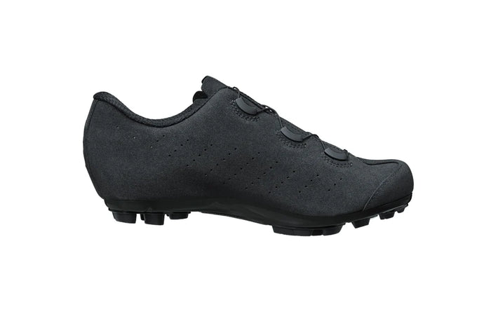 Vista lateral izquierda de zapatillas MTB Sidi Speed 3 Black Sage