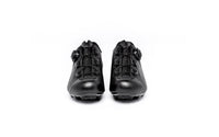 Vista frontal de zapatillas de ciclismo Sidi MTB Speed Black Black